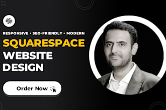 create and design squarespace website or redesign website