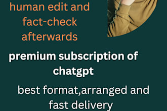 do editing and fact checking ai generated content