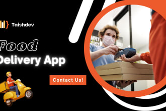 develop your food delivery app like grubhub,  uber eats