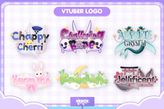 design an eye catching vtuber logo