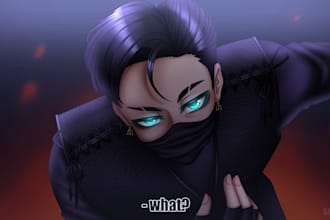draw anime art commissions