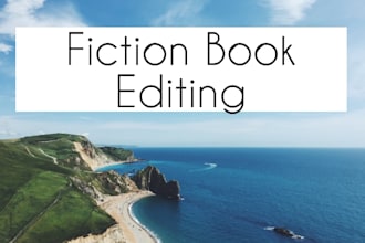 copy edit and proofread your fiction novel or short story