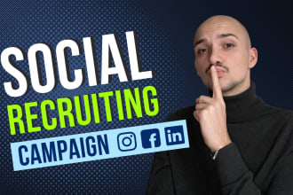 do social recruiting campaign to find the perfect employee