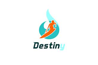 design popular dynamic water sports logo