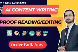 write rewrite edit ai content writing, chatgpt, proof readings