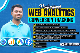 setup google analytics, ga4, facebook conversion api by GTM