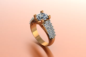 do jewelry cad design 3d modelling and rendering