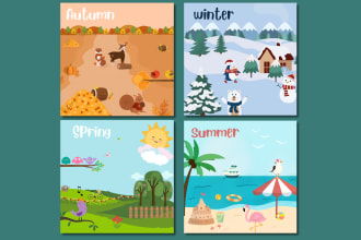 design special and cute printable wall art for  kids room