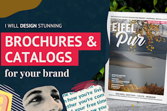 design stunning brochures and catalogs for your brand