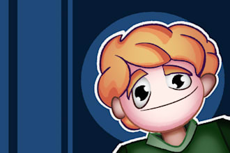 create a digital art profile picture for you