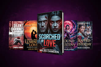 do book cover, ebook cover, book cover design, kdp, romance, fiction book cover
