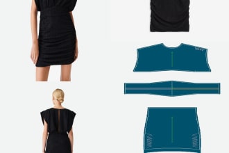 make sewing patterns for any garment, professional and easy