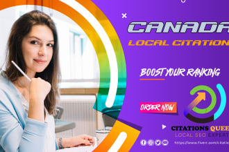 do best 200 canada local citations and directory submission for local SEO