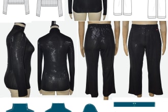 make sewing patterns any style, worksheet, design making