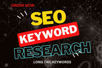 do profitable SEO keyword research with long tail and gift