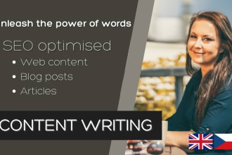 write engaging SEO optimised articles and blog posts
