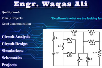 do electronic circuit analysis, design, layout, schematic projects,tasks and lab