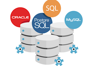 do database development using oracle sql server and postgres sql