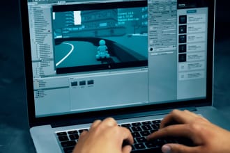 create an offline 3d game in unity