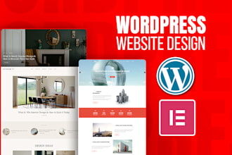 build wordpress or shopify dropshipping ecommerce website landing page elementor