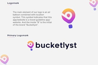 design logo and brand guideline book for your brand