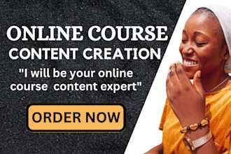 online course content, course curriculum, upload online course , course creation
