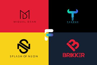 do minimalist initial letters, monogram, and urban clothing brand logo