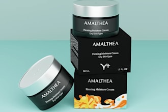 make stunning cosmetic packaging and label design