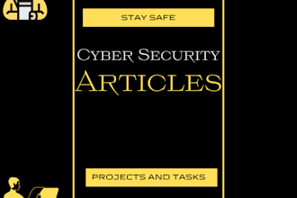 write cyber security articles and research work