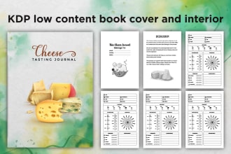 provide ready to publish notebook or journal interior for amazon kdp