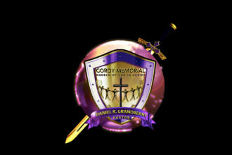 do high quality church logo design