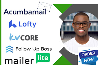 do lofty crm, kvcore, acumbamail, follow up boss, mailerlite, boldtrail crm