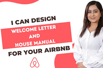 create airbnb house manual, guest welcome book, and listing descriptio