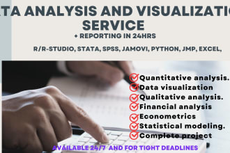 do spss data analysis of survey with report