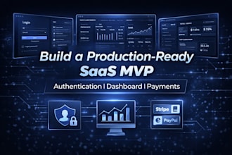 design, develop a scalable saas mvp from idea to production