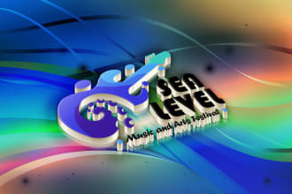 make mind blowing logo with copyright