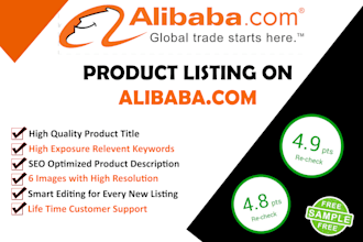 do product listing on alibaba, cheap rate bulk postings