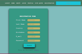 developed and design web application