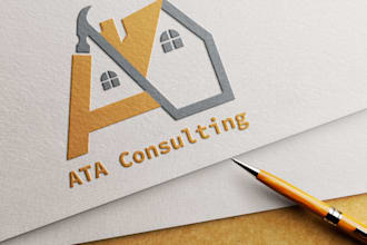 design a minimalist logo with copyright