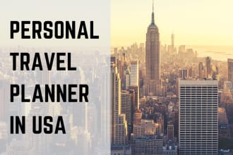 make for you a perfect travel itinerary in USA