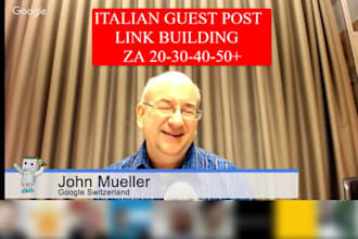 do a pubblication every month on a italian local newspaper