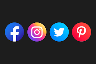 post or share your content social account