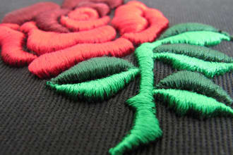 3d digitize, your embroidery logo design into dst in 1 hours