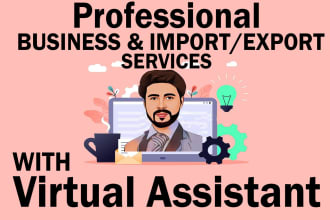 be your agent from pakistan and import export manager a to z