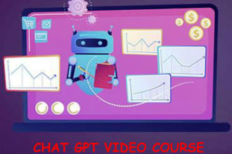 give you a 20 videos course on the chatgpt ai application