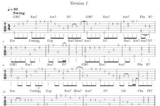 transcribe any song into PDF and musescore file