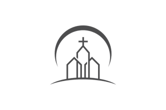 design creative beautiful church logo for you in just 1 day