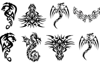 do edgy, urban streetwear logo design, street wear