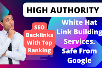 build high quality dofollow backlinks package for your site