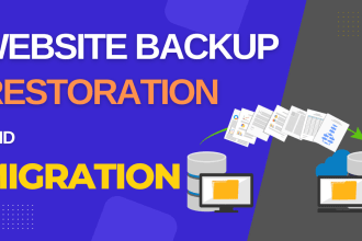 backup, restore or migrate your website